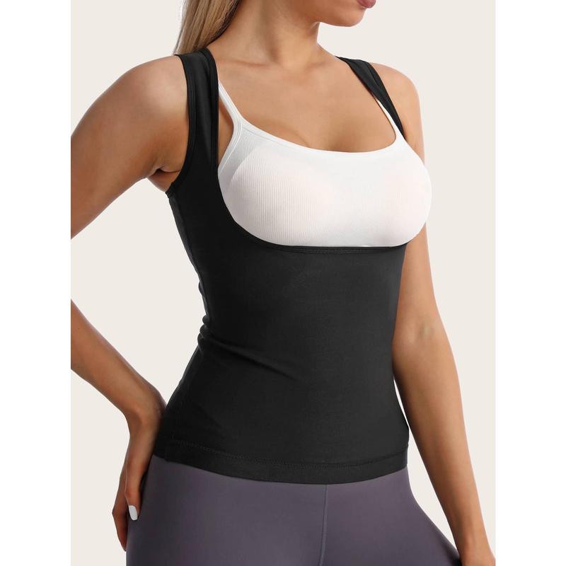 Sports Outdoor Sweat Vest Sauna Sweat Suit For Women Sauna Shirt Shape Wear Shapewear Waist Trainer Corset