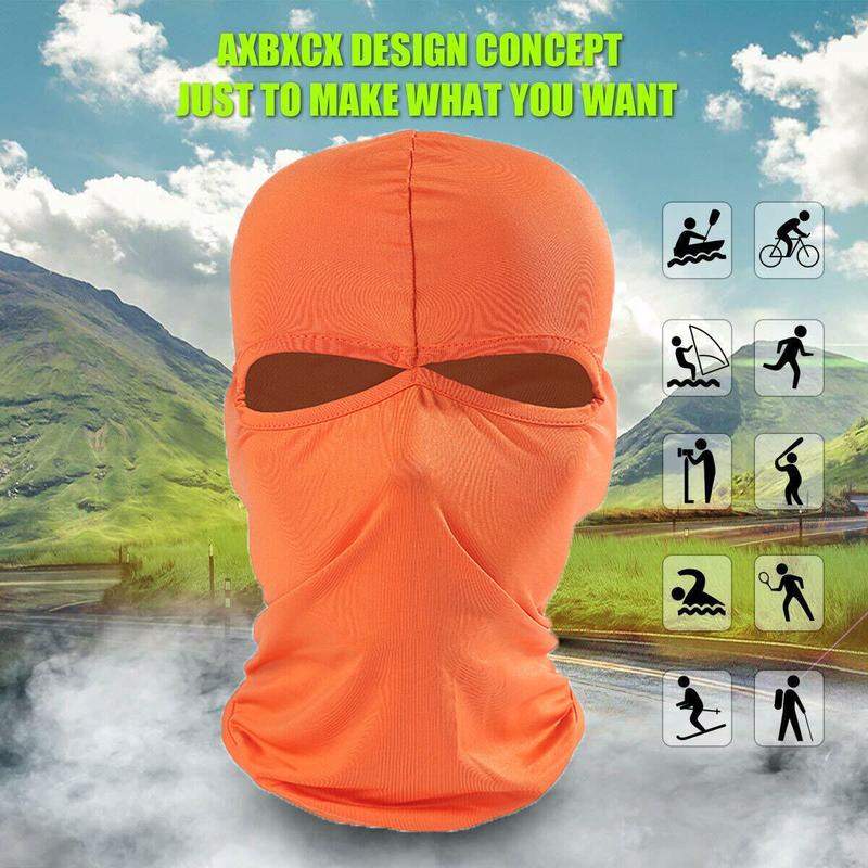 Balaclava Full Face Mask Thin Breathable Outdoor Sun UV Protection Neck Gaiter