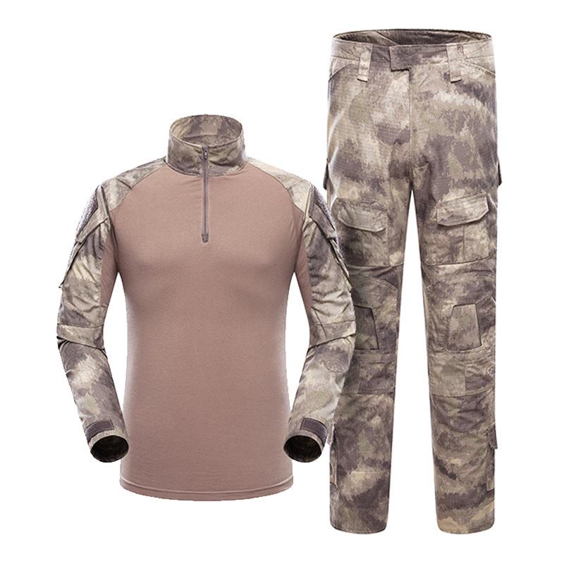 Tactical Suit Combat Gen3 Uniform Shirt Pants G2 Frog Clothing Suit Men's Long-Sleeved American Camouflage Outdoor Frog Training Wear Combat Clothes Wholesale Cross-Border Wholesale