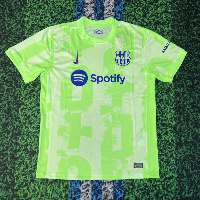 NIKE 2425 Barcelona Second Away Greener Soccer Jersey