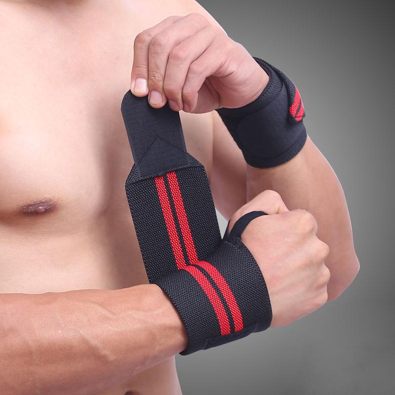 Breathable Wrist Wrap, 2 Counts Sweat-absorbing Wrist Compression Sleeve, Sports Wrist Guard, Fitness Accessories for Basketball Weightlifting Training