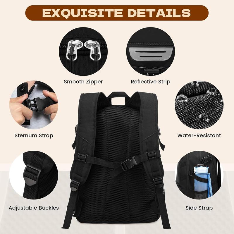 Basketball Backpack with Shoe Compartment Large Basketball Bag with Ball Holder for Men Women Gym Backpack fit Volleyball Football for Sports Travel Gym