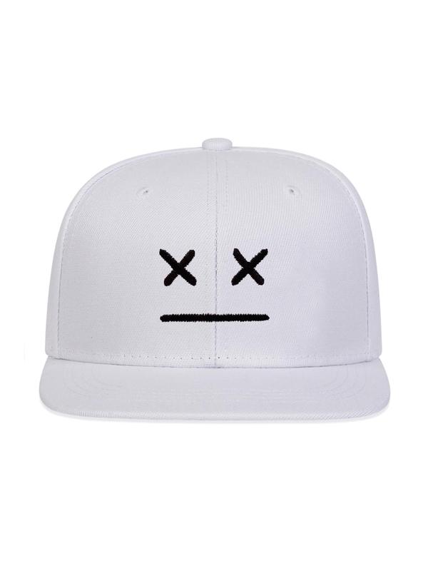 Cartoon Face Pattern Baseball Cap, Casual Outdoor Sports Hat for Men & Women, Adjustable Sun Protection Cap for Daily Wear