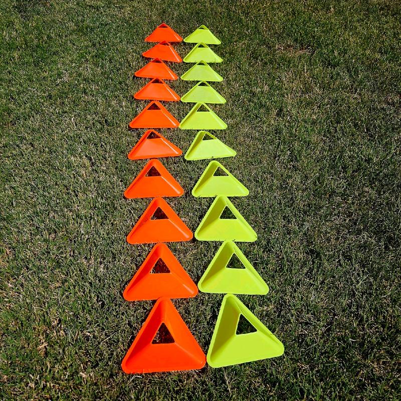 SccerUp Training Cones - Soccer Football Cones (3-4 Day USA Shipping)