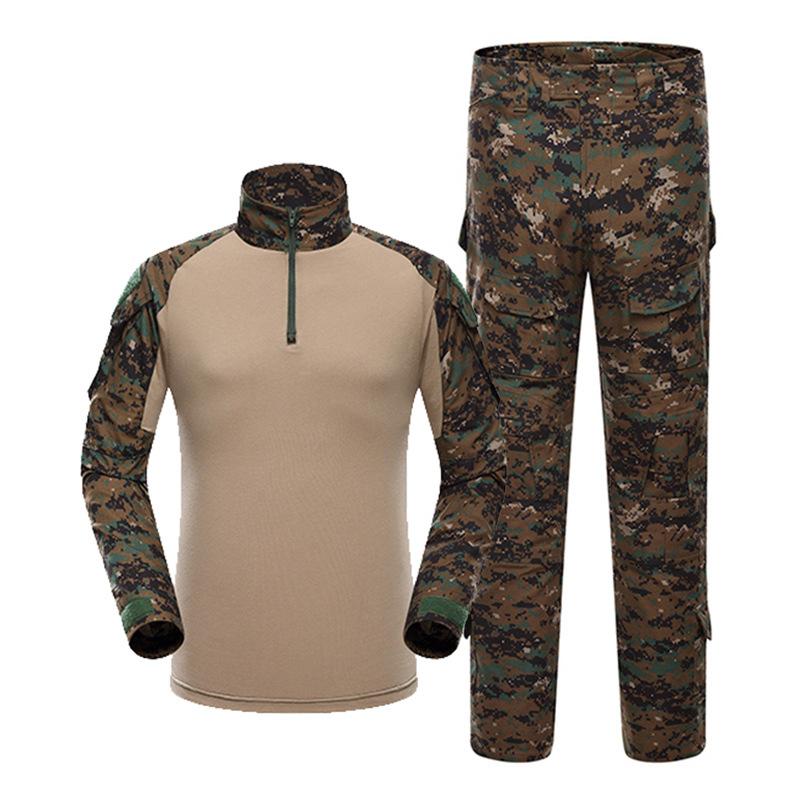 Tactical Suit Combat Gen3 Uniform Shirt Pants G2 Frog Clothing Suit Men's Long-Sleeved American Camouflage Outdoor Frog Training Wear Combat Clothes Wholesale Cross-Border Wholesale