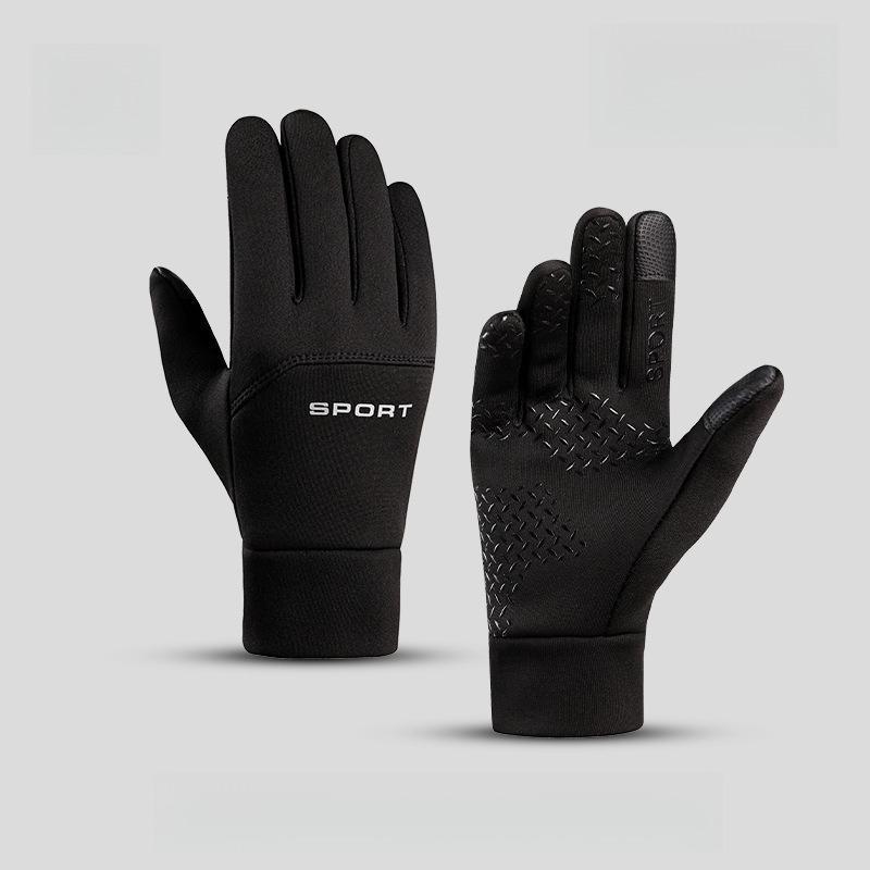 Sport Cycling Gloves, 1 Pair Waterproof & Non-slip Comfortable Touch Screen Gloves, Outdoor Sports Gloves for Men & Women, Motorcycle Accessories