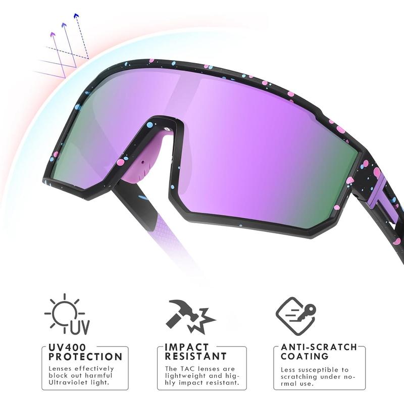 Youth Baseball Sunglasses for Boys Girls  8-14 TR90 Frame   Sunglasses for Softball Cycling Baseball Golf