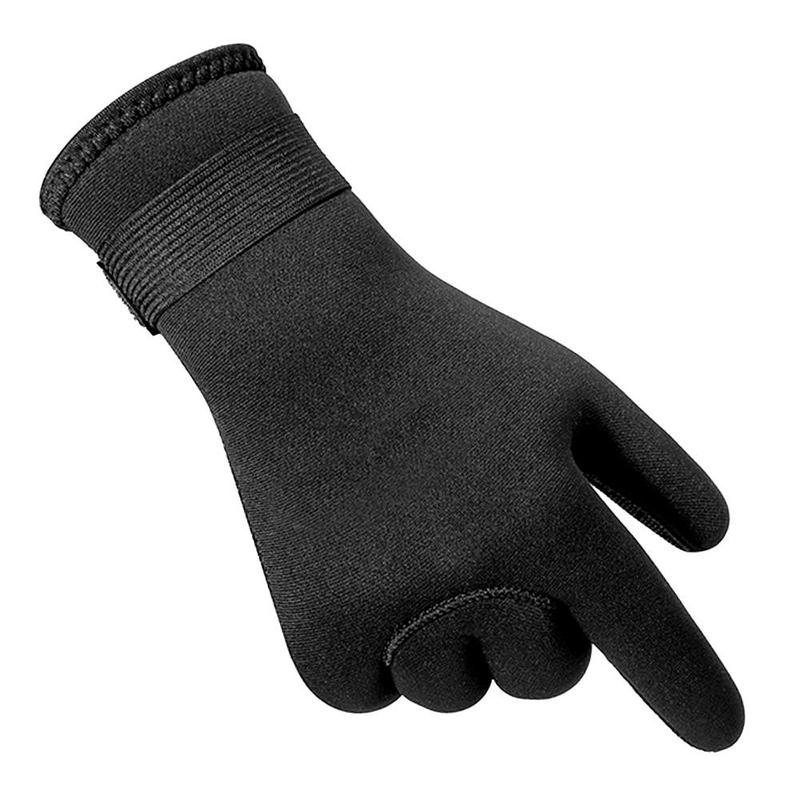 3mm Diving Gloves, 1 Pair Warm & Non-slip Gloves, Flexible Gloves for Fishing, Swimming, Kayaking, Canoeing, Diving, Water Sports Equipment