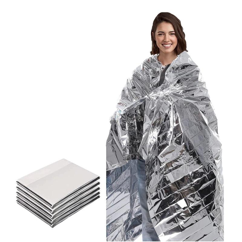 Emergency Blanket, 1 Count Outdoor Emergency Blanket, Insulation Blanket, Portable Bedding Essential for Camping & Hiking