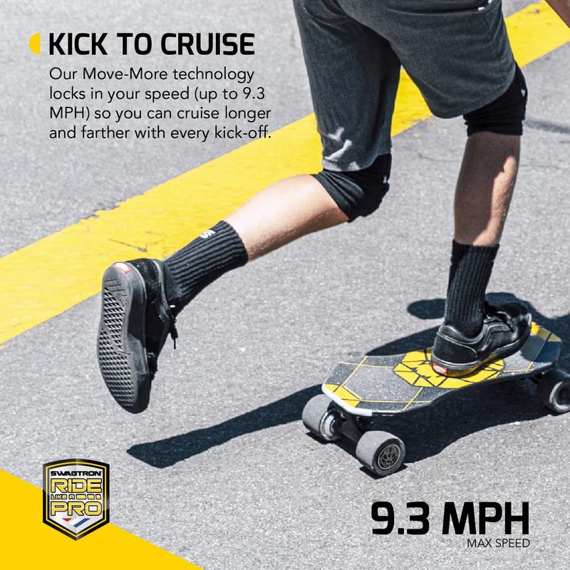 NG3 Electric Skateboard Kick-Assist Smart Sensors