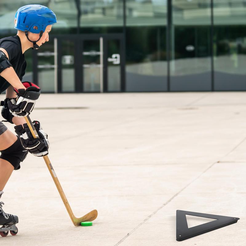 Swing Sports Hockey Passer Rebounder - Triangle Passer Hockey Training Aids