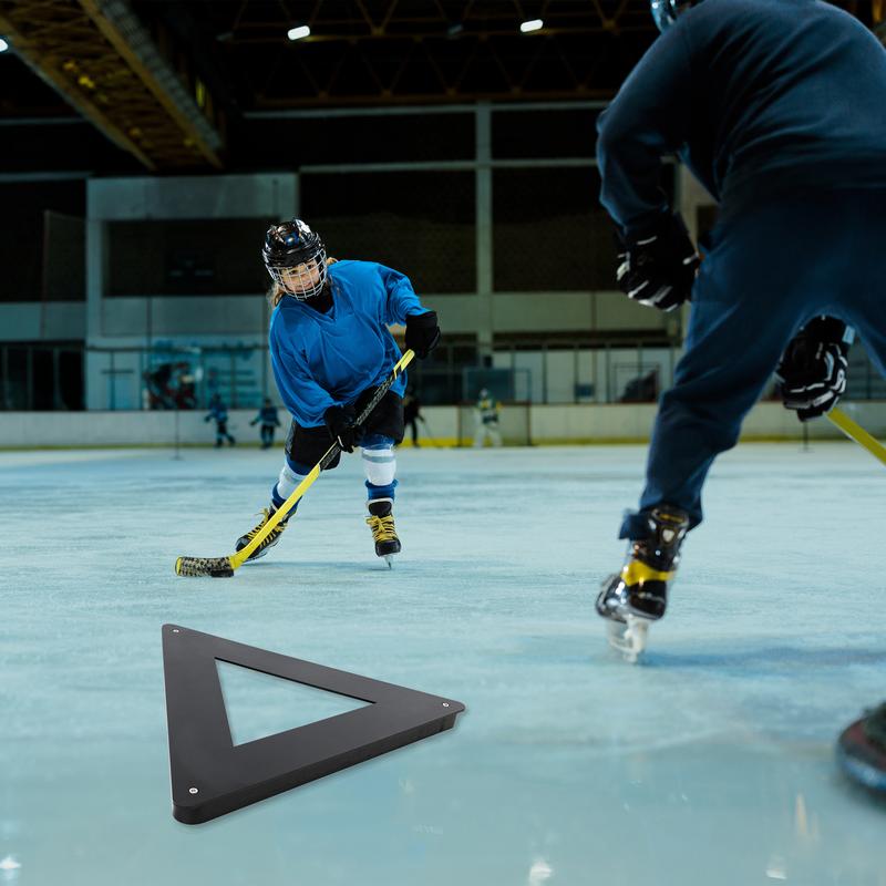 Swing Sports Hockey Passer Rebounder - Triangle Passer Hockey Training Aids