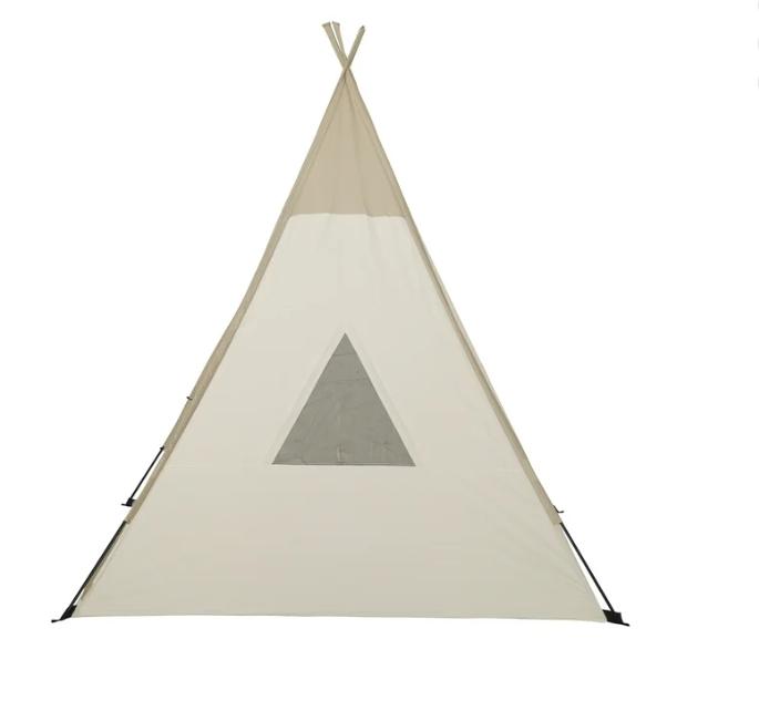 5' x 5' x 60, Teepee Tent, Authentic teepee look and feel play tent