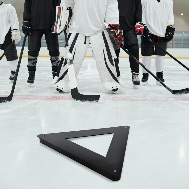 Swing Sports Hockey Passer Rebounder - Triangle Passer Hockey Training Aids