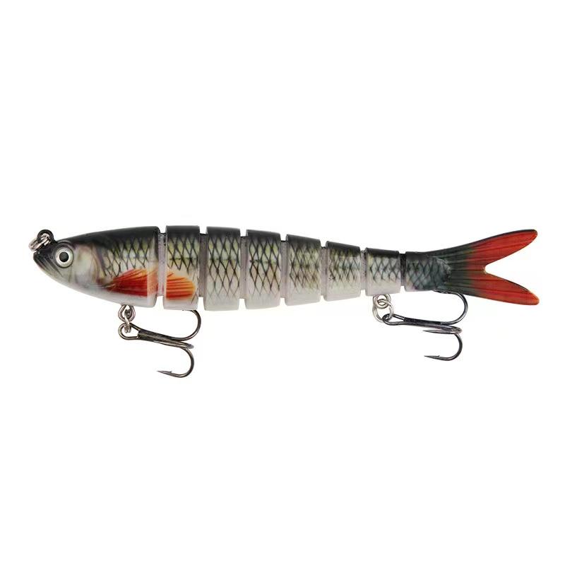 Fishing Lures for Freshwater and Saltwater, Lifelike Swimbait for Bass Trout Crappie Walleye Pike, Slow Sinking Bass Fishing Lure, Must-Have Fishing Gifts for Men, Family Fishing Gear Plugs tacklebox robotic lure lures for