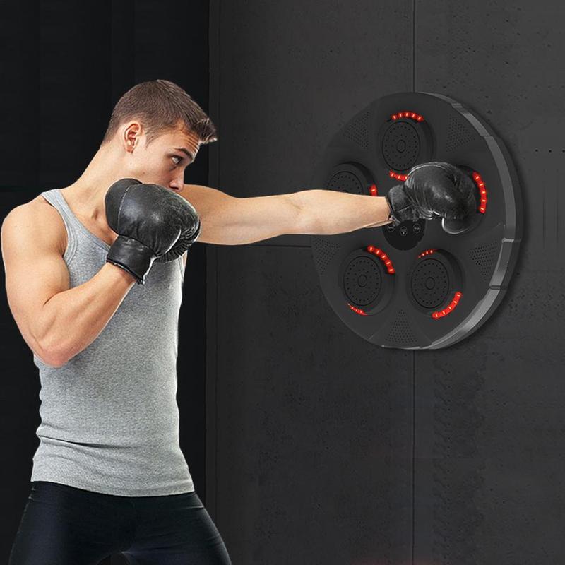 Durable Smart Music Boxing Boards, Wall Mounted Bluetooth Boxing Training Punching Equipment, USB Smart Boxing Target for Home Indoor Gym, Summer Gift, Boxing Gloves, Boxing Accessories, Boxing Equipment, Christmas Gift, Boxing Music Machine